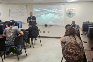 SEED Program: Jimmy Pridgen from Waste Water addressing SEED students.