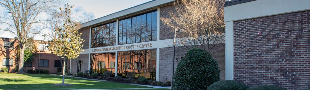 photo of the A. Dwight Johnson Learning Resource Center